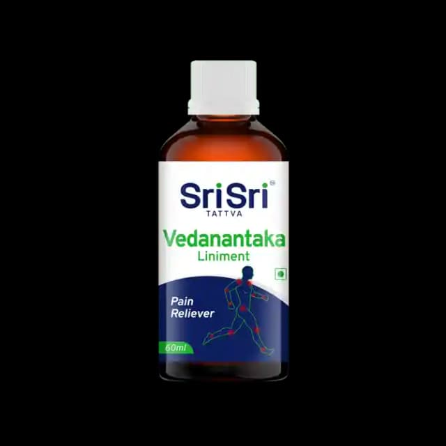 Sri Sri Tattva Vedanantaka Liniment (1 Bottle of 60 ml Liniment)