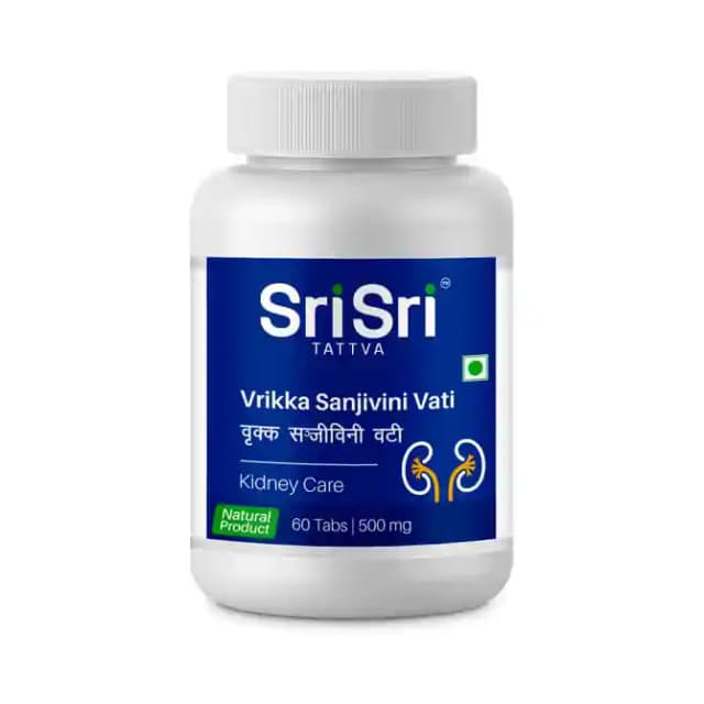 Sri Sri Tattva Vrikka Sanjivini Vati (1 Packet Of 60 tablets)