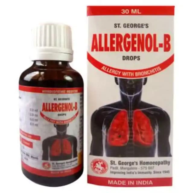 St. Georgeâ€™s Allergenol B Drop (1 Bottle of 30 ml Drop)