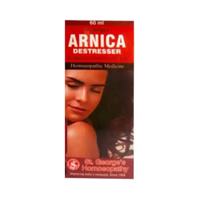St. Georgeâ€™s Arnica Destresser Oil (1 Bottle of 60 ml Oil)