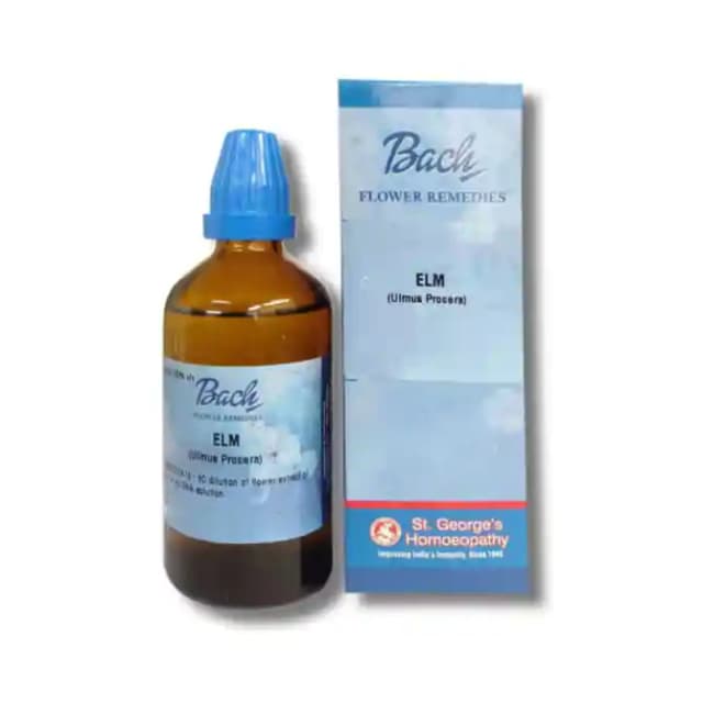 St. Georgeâ€™s Bach Flower Elm (1 Bottle of 30 ml Dilution)