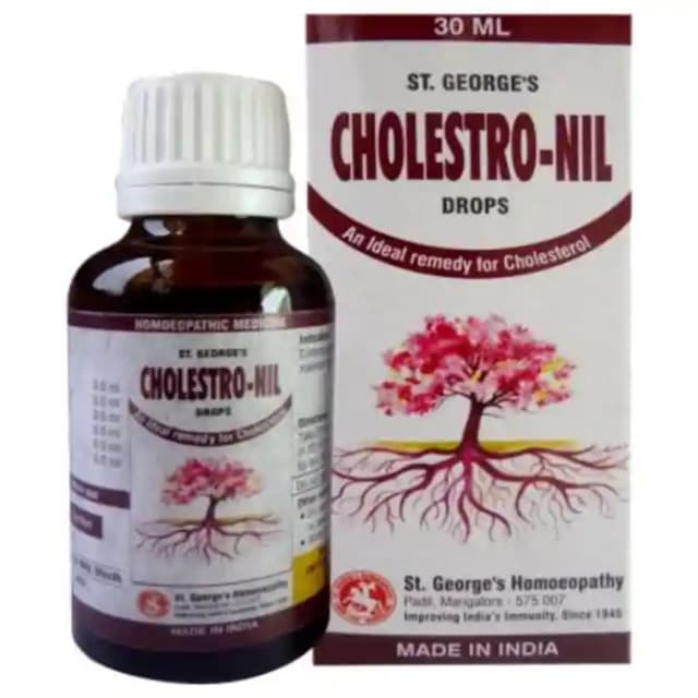 St. Georgeâ€™s Cholestro Nil Drop (1 Bottle of 30 ml Drop)