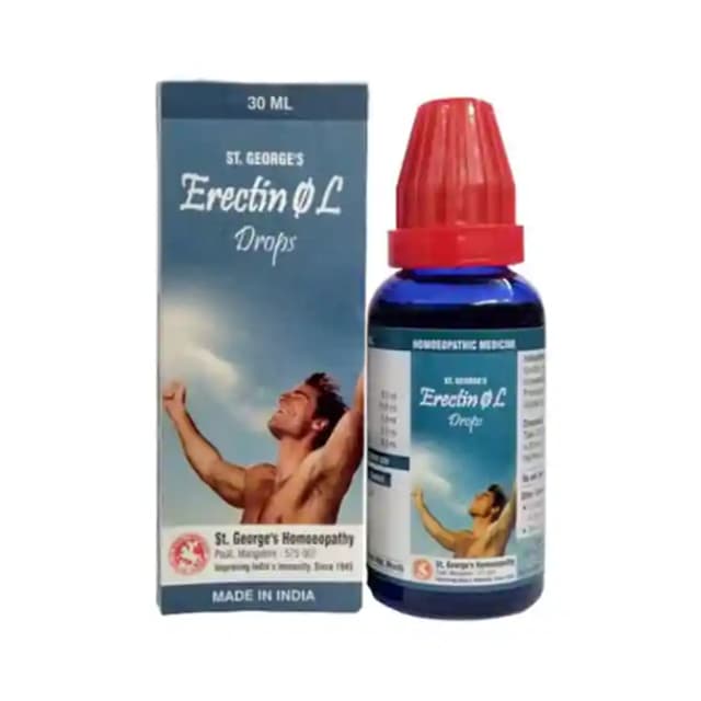 St. Georgeâ€™s Erectin Q L Drop (1 Bottle of 30 ml Drop)