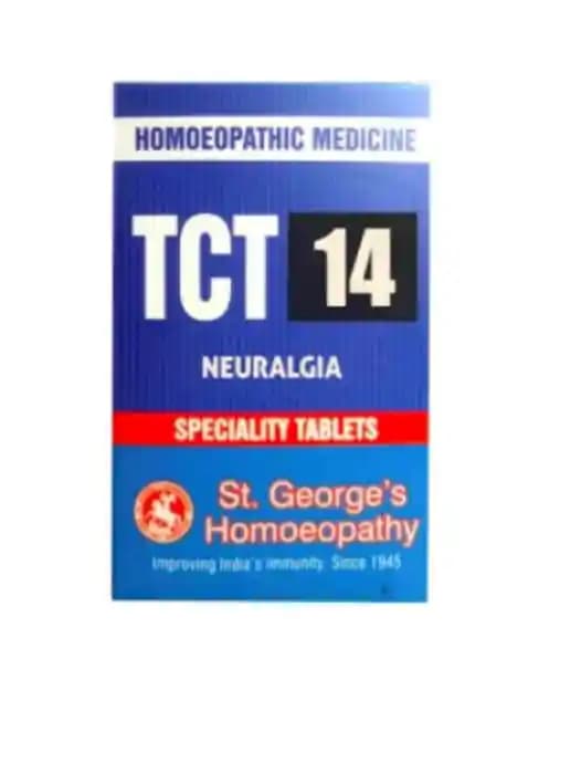 St. Georgeâ€™s TCT 14 Neuralgia (1 Bottle of 30 gm tablets)