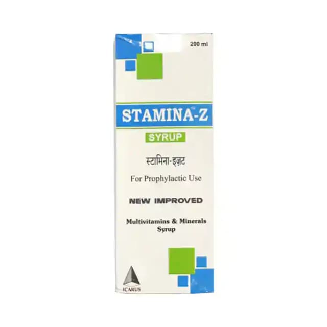 Stamina Z Syrup (1 Bottle of 200 ml Syrup)