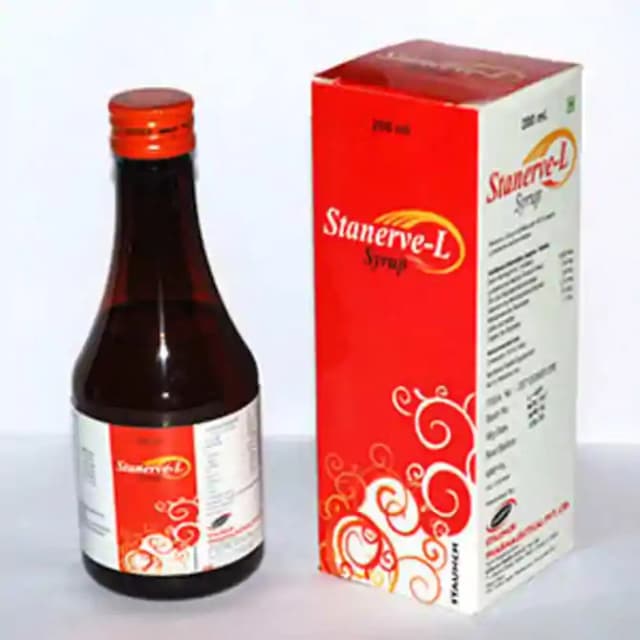 Stanerve L Syrup (1 Bottle of 200 ml Syrup)