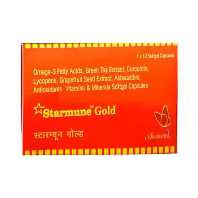 Starmune Gold (1 Strip Of 10 capsules)