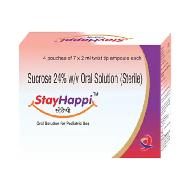 StayHappi Oral Solution (1 Packet Of 2 ml Oral Solution)