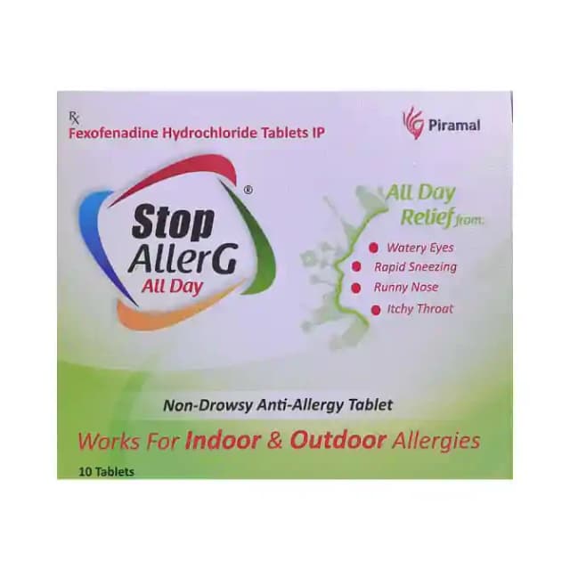 Stop Allerg All Day (10 tablets in 1 strip)
