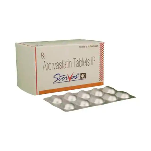 Storvas 40 (10 tablets in 1 strip)