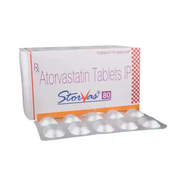 Storvas 80 (10 tablets in 1 strip)