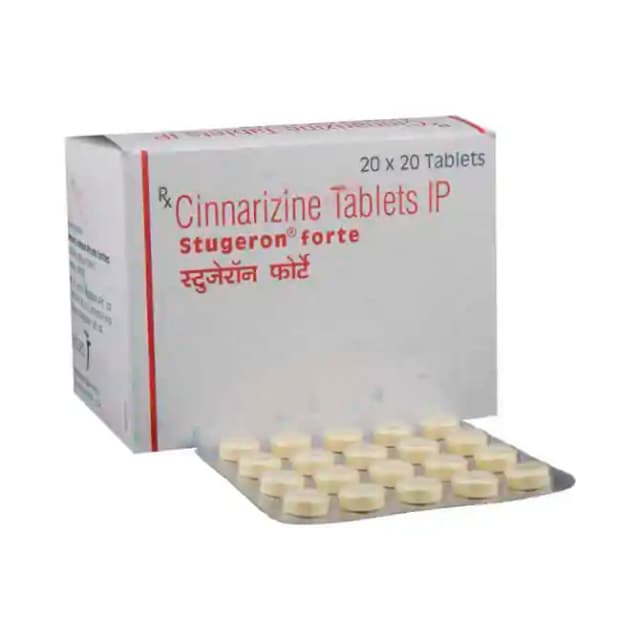 Stugeron Forte (20 tablets in 1 strip)