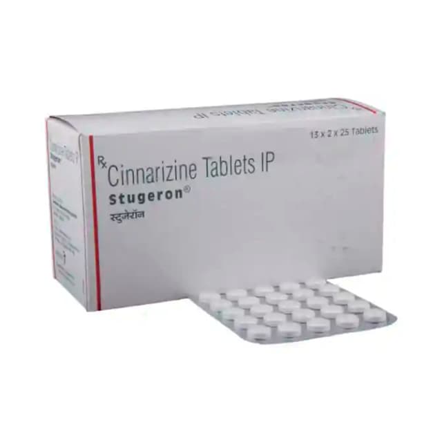 Stugeron (25 tablets in 1 strip)