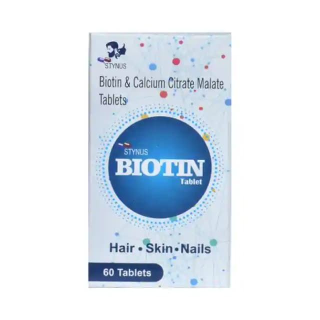 Stynus Biotin (1 Bottle of 60 tablets)