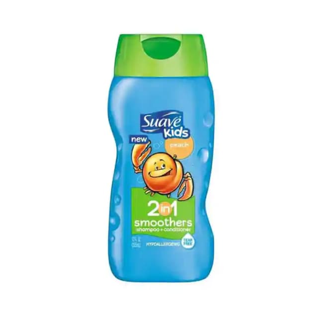 Suave Kids 2 in 1 Shampoo Peach (1 Bottle of 355 ml Shampoo)