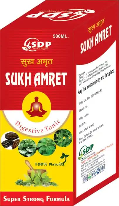 Sukh Amret Ras (1 Bottle of 500 ml Liquid)