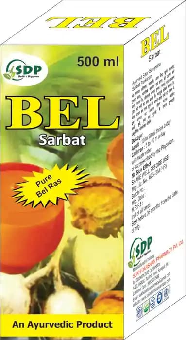 Sukh Bel Sharbat (1 Bottle of 500 ml Liquid)