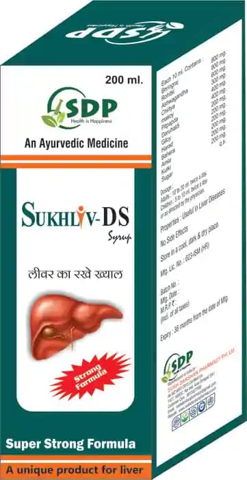 Sukh Liv DS Syrup (1 Bottle of 200 ml Syrup)