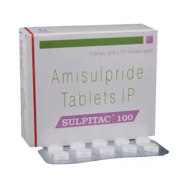 Sulpitac 100 (10 tablets in 1 strip)