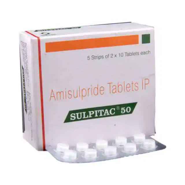 Sulpitac 50 (10 tablets in 1 strip)