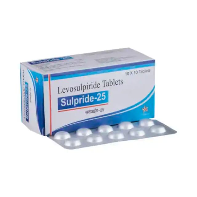 Sulpride 25 (10 tablets in 1 strip)