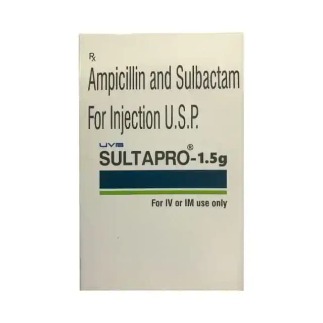 Sultapro 1.5gm Injection (1 Injection in 1 vial)