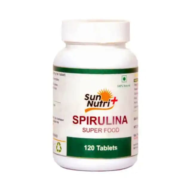 Sun Nutri+ Spirulina (1 Bottle of 120 tablets)