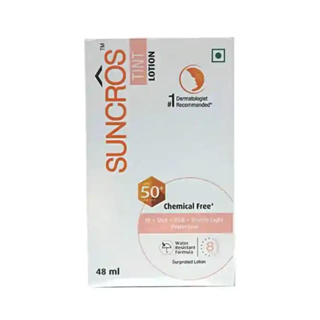 Suncros Tint Lotion (1 Bottle of 48 ml Lotion)