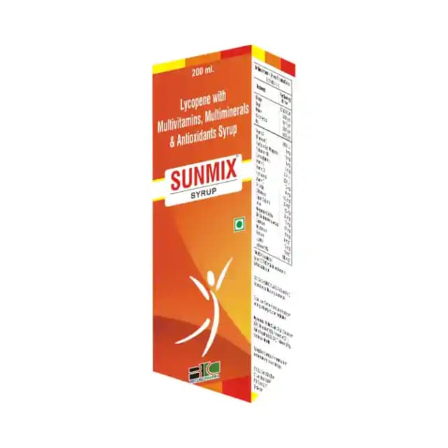 Sunmix Syrup (1 Bottle of 200 ml Syrup)