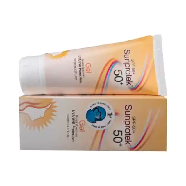 Sunprotek Gel SPF 50+ (1 Tube Of 100 gm Gel)