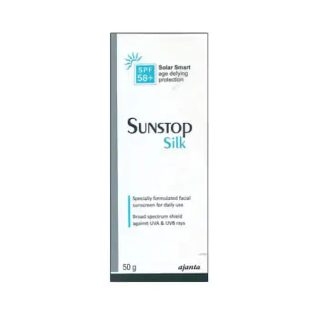 Sunstop Silk Sunscreen Cream (1 Tube Of 50 gm Cream)