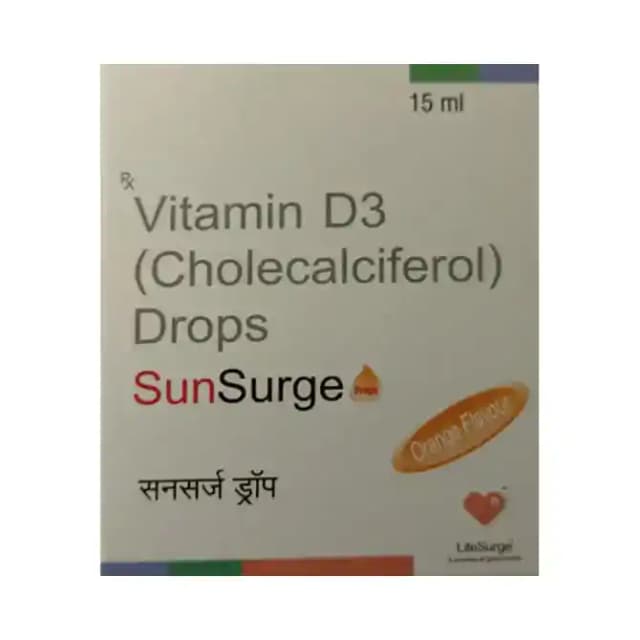 Sunsurge Oral Drops Orange (1 Bottle of 15 ml Oral Drops)