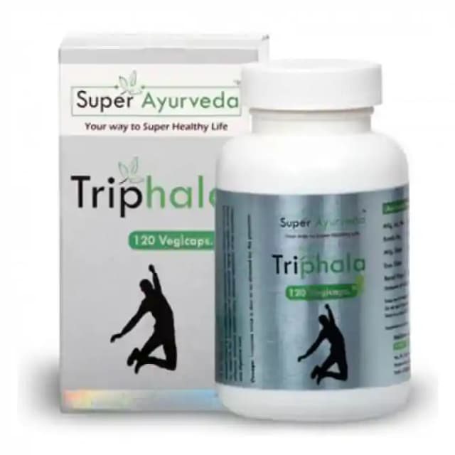 Super Ayurveda Triphala (1 Bottle of 120 capsules)