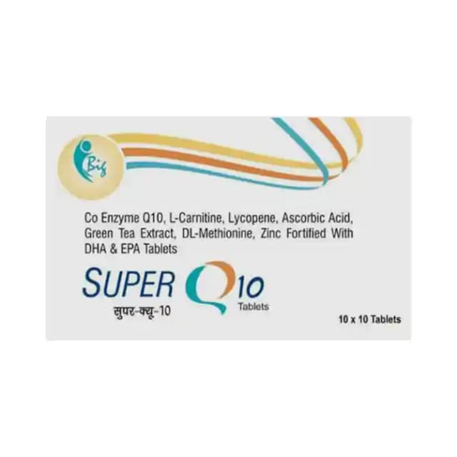 Super Q10 (1 Strip Of 10 tablets)