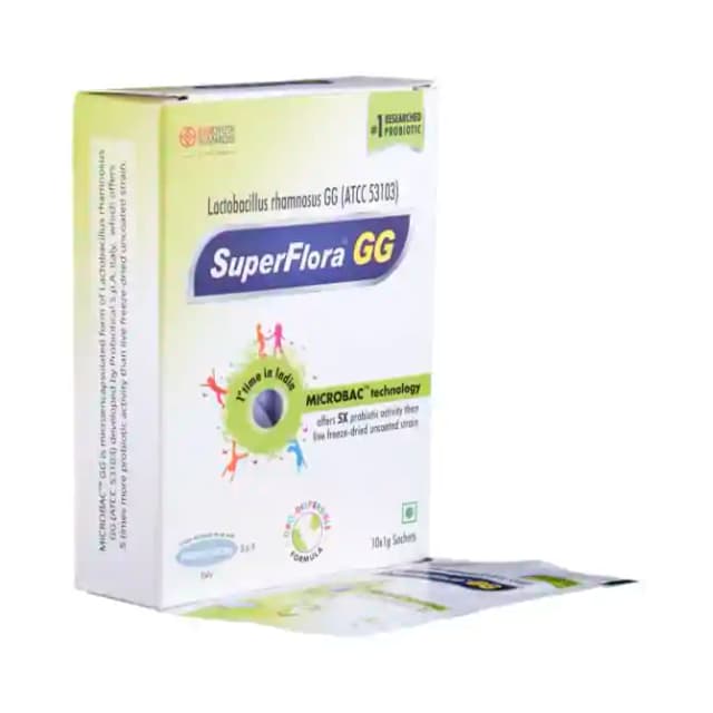 Superflora GG Sachet (1 Sachet Of 1 gm Granules)