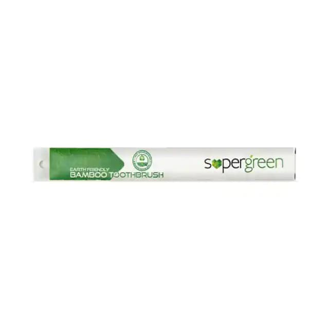 Supergreen Bamboo Toothbrush (1 Packet Of 1 Toothbrush)