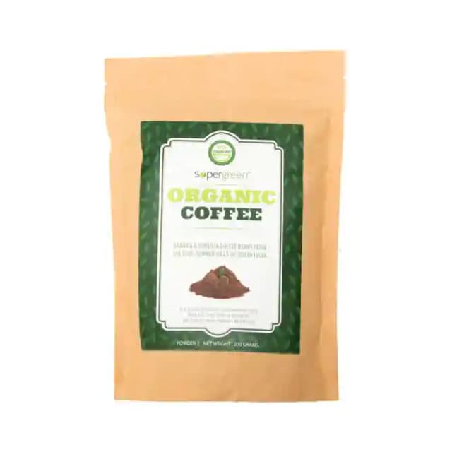 Supergreen Coffee Powder Organic (1 Packet Of 200 gm Powder)