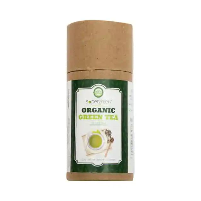Supergreen Organic Green Tea (1 Box Of 50 gm Leaves)