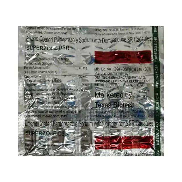 Superzol DSR (15 capsule sr in 1 strip)