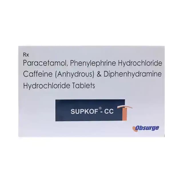 Supkof CC (10 tablets in 1 strip)