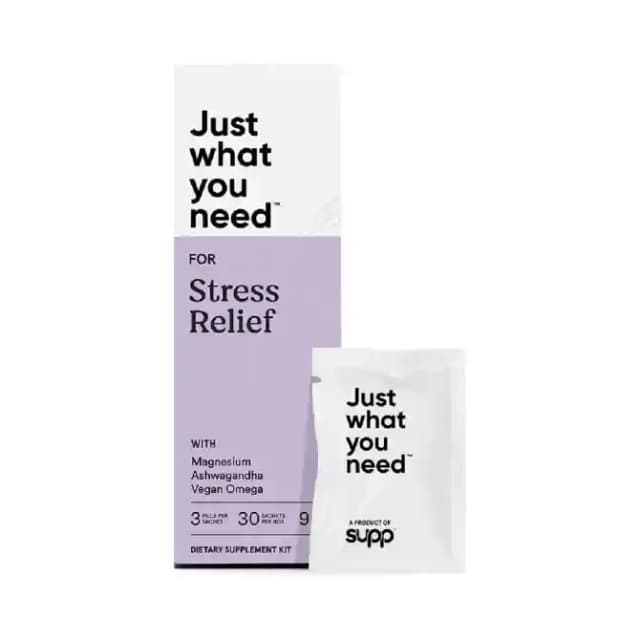 Supp Stress Relief (90 Pills) (1 Box Of 30 Sachets)