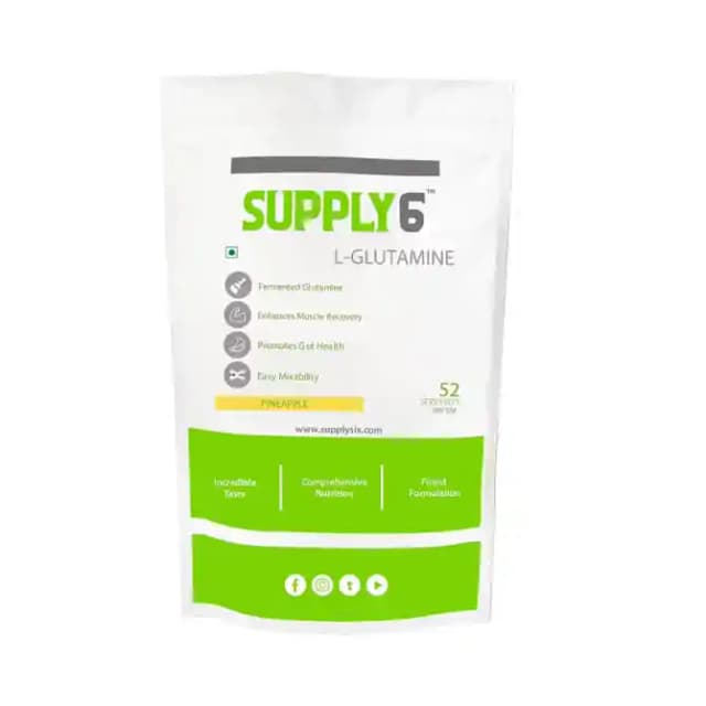Supply6 L Glutamine (1 Packet Of 300 gm Powder)