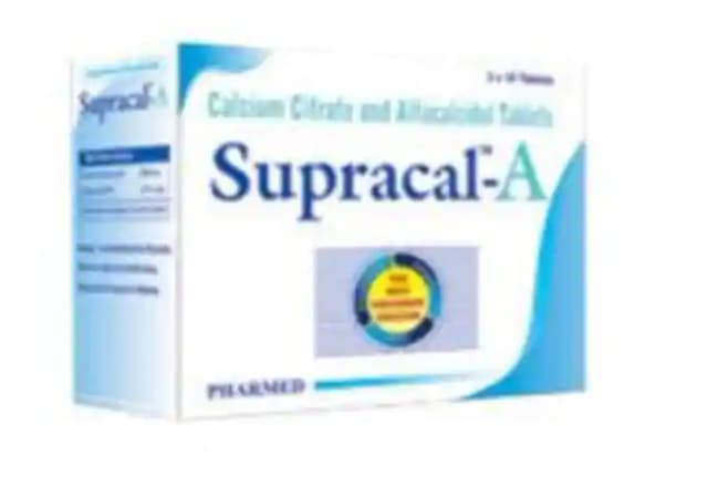 Supracal A (1 Strip Of 10 tablets)