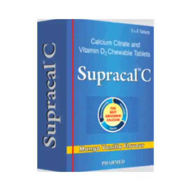 Supracal C (1 Strip Of 6 tablets)