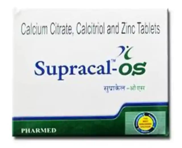 Supracal OS (1 Strip Of 10 tablets)