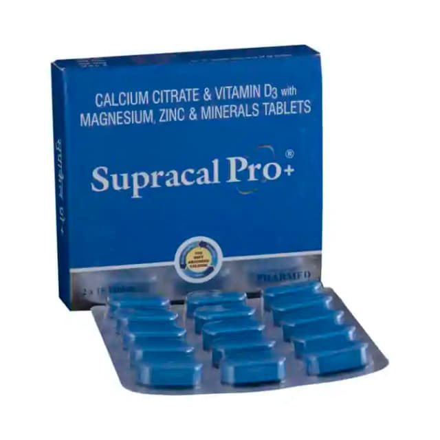 Supracal Pro Plus (15 tablets in 1 strip)