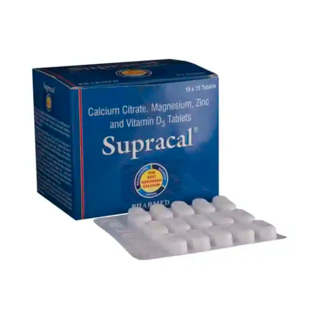 Supracal (15 tablets in 1 strip)
