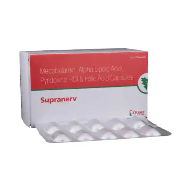 Supranerv (1 Strip Of 10 capsules)