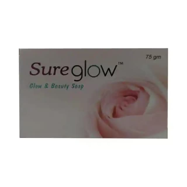 Sure Glow Soap (1 Box Of 75 gm Soap)