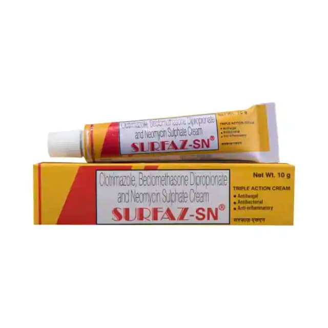 Surfaz SN Cream (10 gm in 1 tube)